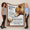 I Love You - A934 - Brown Bear Premium Blanket