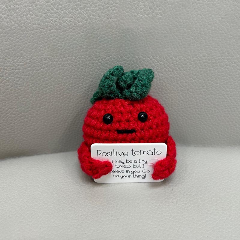 Handmade Emotional Support Pickled Cucumber Gift, Handmade Crochet