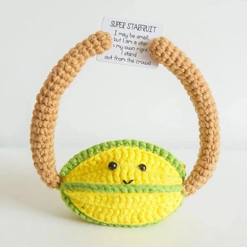 Mini Handmade Emotional Support Pickled Cucumber Gift Crochet  Emotional-Support