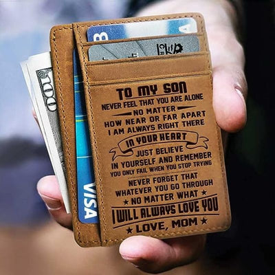 No Matter What I Will Always Love You - Card Wallet