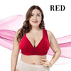 MASI BRA - Plus Size Front Closure Elastic Push Up Comfort Bra