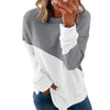 Women Casual Stripe Pullover Long Sleeve Shirt Sweatshirt T-Shirts Blouse Tops